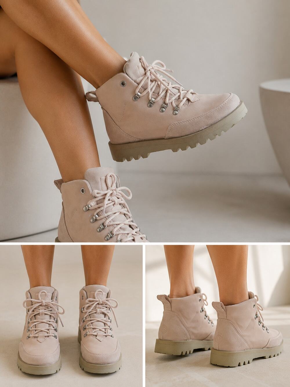 Satorisan Pink High Top Sneakers Shoes Leather Women's Size EU 38 US 7